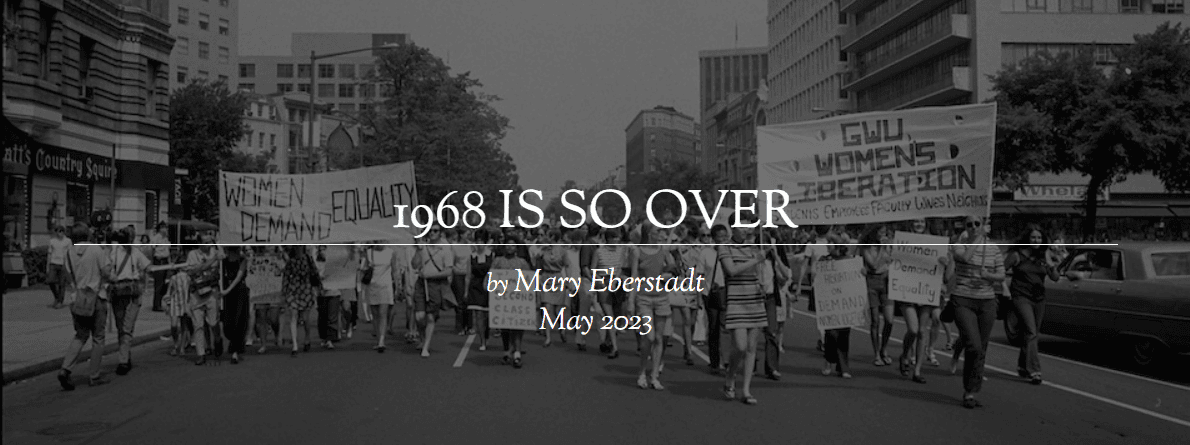 1968 IS SO OVER