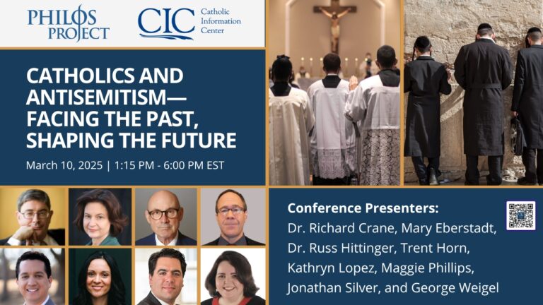 A Catholic Call to Abolish Antisemitism